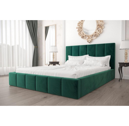 Posteľ RADO - 180x200, Kovová na plynových zdvihákoch