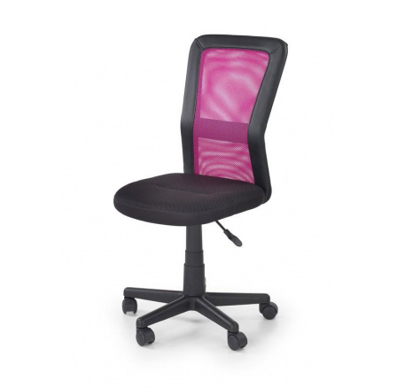 Detská stolička COSMO /čierna+ružová