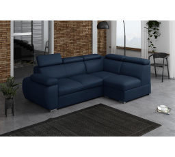 Rohová sedacia súprava Bodie VII pravá modrá