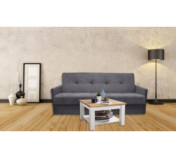 Pohovka Majka zvýšená sivá strana 5 cm