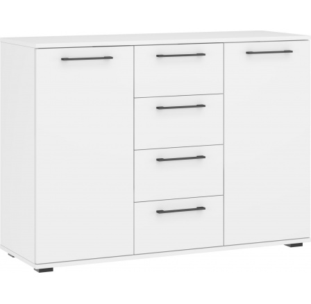 Komoda FLEX KM-2, biela