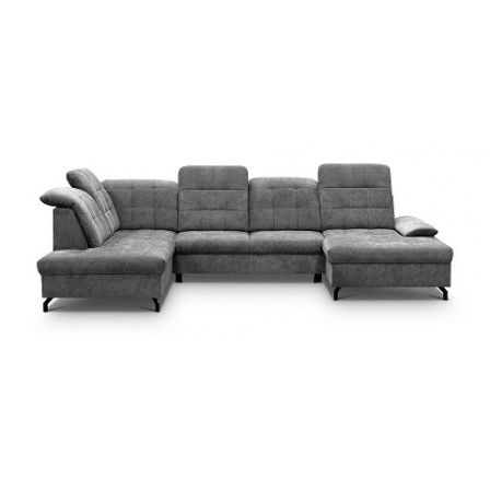 BAMAKO U - Pravé sedadlo. sada, látka svetlosivá Rosario 452 (Berry U=3balenia) - kolekcia "MRS" (K250)NOVINKA