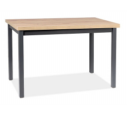 ADAM DOUBLE ARTISAN / BLACK 100x60 stôl