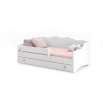 Posteľ s matracom EMKA Pink, White 160x80 White