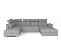 Sedacia súprava v tvare U EVANELL, Sawana 21 Pravá