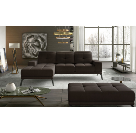 Rohová sedacia súprava Torrense + Puf Monolith 29 140x215 Ľavá Rohová sedacia súprava Torrense + Puf Monolith 29 140x215 Ľavá