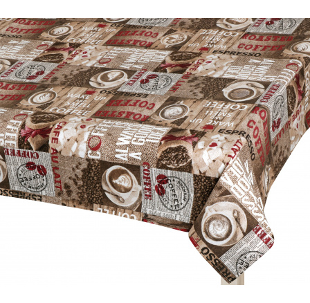 Obrus zrnková káva