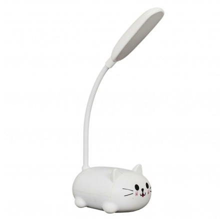 LED lampička Kitty biela