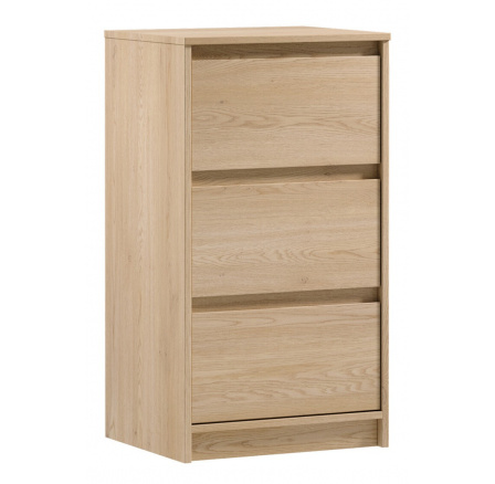 Komoda MANAMI K3SW, Dub Cremona Komoda MANAMI K3SW, Dub Cremona