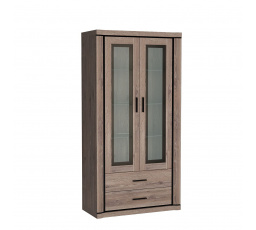 Vitrína DALLAS D17 Dubový hľuzovec