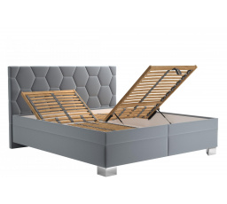 Posteľ Paloma 180x200 sivá