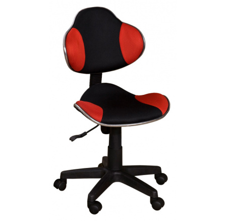 Stolička QZY-G2 čierno-červená