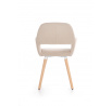 Jedálenská stolička K283, béžová