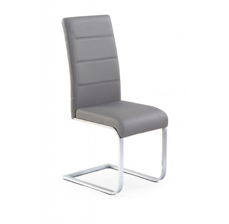 Jedálenská stolička K85, sivá