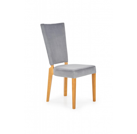 Jedálenská stolička ROIS, sivá