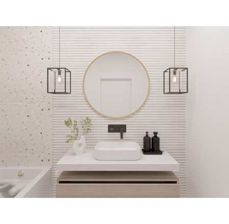 Zrkadlo Gerbinie, 60x60x2cm