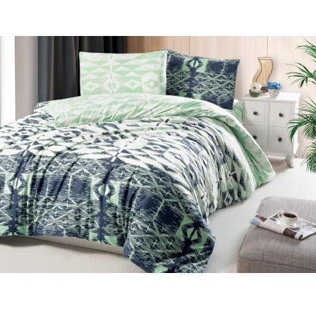 Obliečky francúzske krep 240x220, 70x90 Nemo green