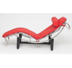 Lehátko LC4 červená koža #10