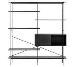 Regál Angus I čierny