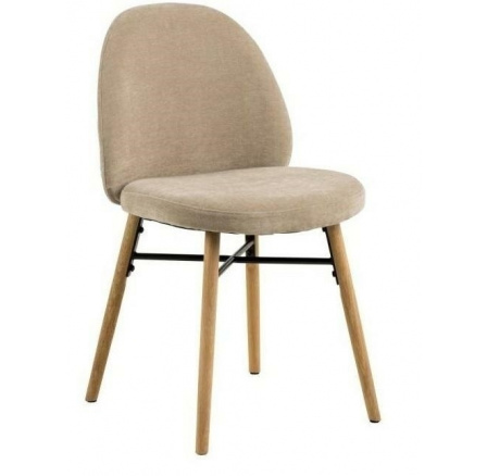 Stolička Sophia béžová / dub Danny 3
