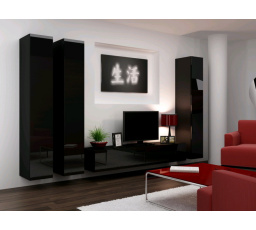 Obývacia stena VIGO 1 - čierna