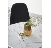 Jedálenský stôl DENVER, biely mramor