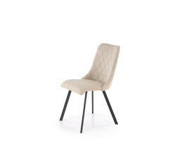 Jedálenská stolička K561, béžová/čierna