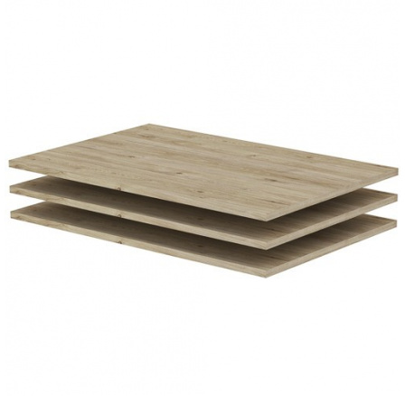 Prídavné police pre skrine BERNO 150 Jackson Hickory