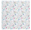 Ubrus,mix kvítí, 80x80cm, 100% polyester.