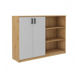 Komoda MATYLDA 830, Svetlosivá/ Dub artisan