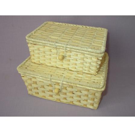 Sada bambusových boxov Sada bambusových boxov