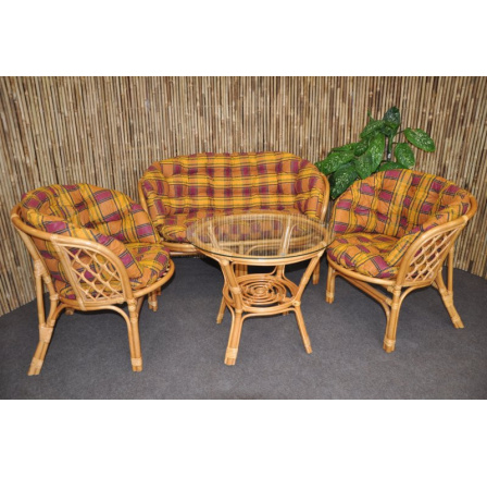 Vankúše pre súpravu Bahama veľké okrové MAXI