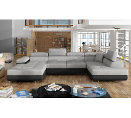 Sedacia súprava v tvare U RODRIGO, Sawana 21 / Soft 11 Pravá