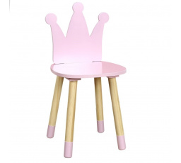 Detská stolička Puppe ružová