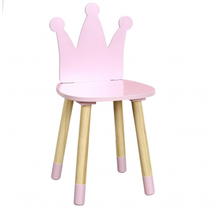 Detská stolička Puppe ružová