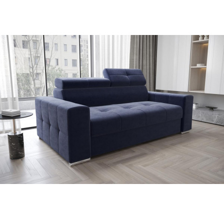 Sofa MARGO II 195 cm - modrá