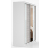 Šatní skriňa MULTI 32 - 203 cm, Biela/Kathult
