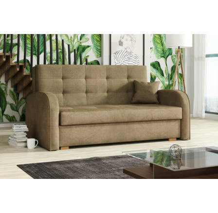 Pohovka Vivian Gold III hnedá