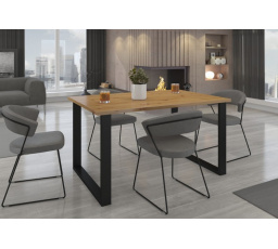 Jedálenský stôl INDIGO 90x185, Dub artisan