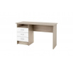 Písací stôl FELIX 134, Dub/Biela