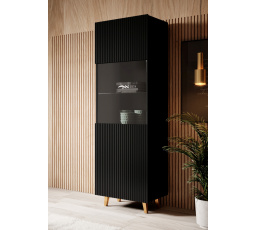 Vitrína PAFOS, Matná čierna