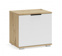 Komoda CLIF ST-50, dub artisan / biela