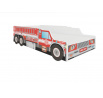 Posteľ s matracom FIRE TRUCK 160x80