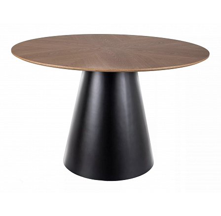 Jedálenský stôl ANGEL 120, Dub/Čierna