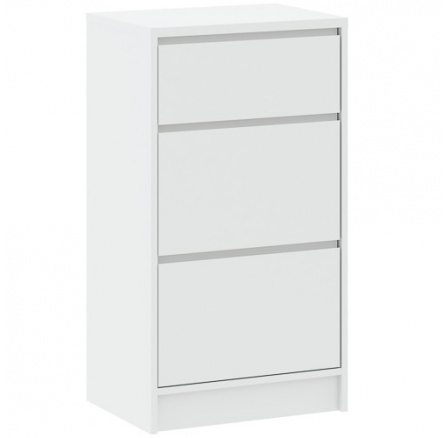 Komoda BASIT 3S, Biela