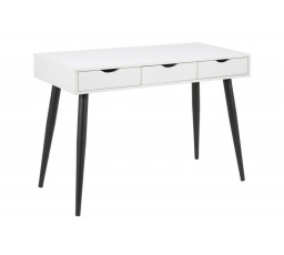 Stôl Scandi biely/ čierny