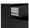 Komoda SIMPLICITY 075 Čierny mat