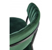 Jedálenská stolička K426, zelený zamat