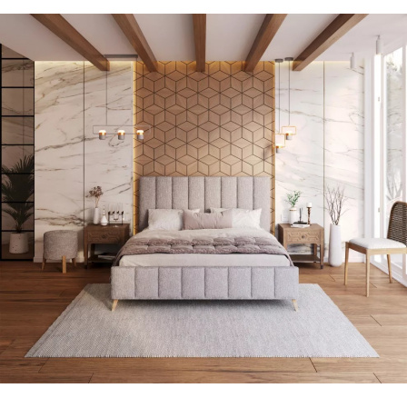 Čalúnená posteľ FRASCA 140x200