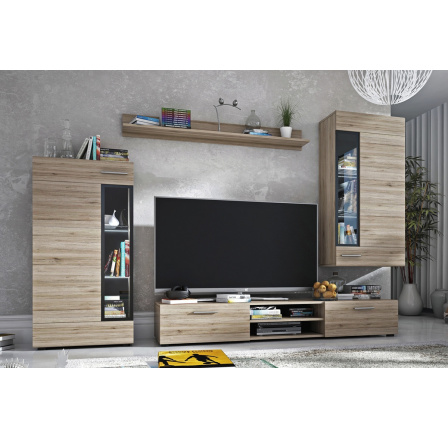 Obývacia stena Ivan San Remo tmavá